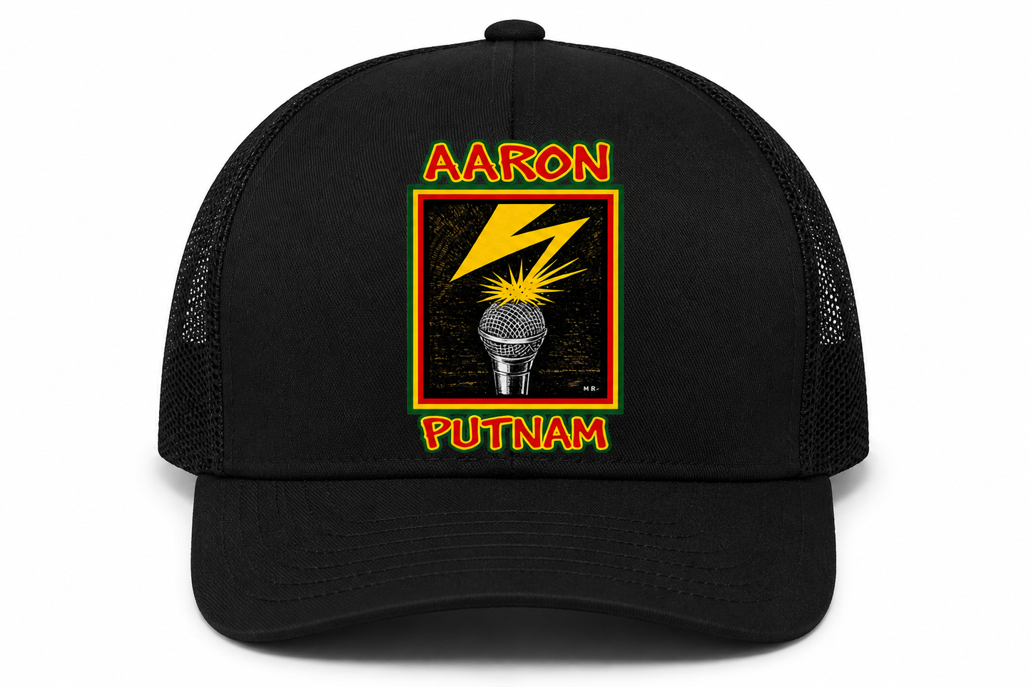 Aaron Putnam Bad Brains Self-Titled Homage Mesh Trucker Hat