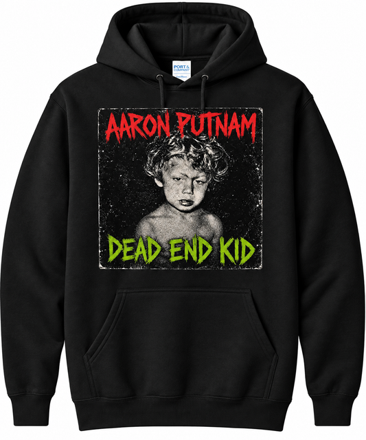 Aaron Putnam Dead End Kid Vintage Punk Rock Inspired Hooded Sweatshirt