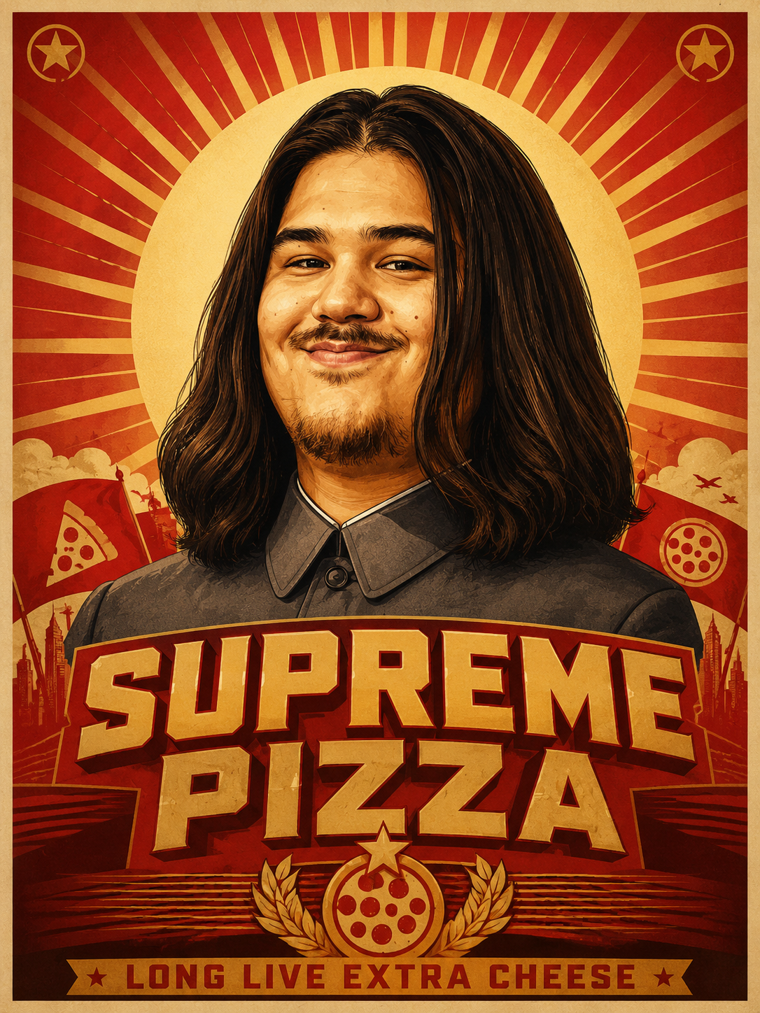 Frank Caesar – Supreme Pizza T-Shirt