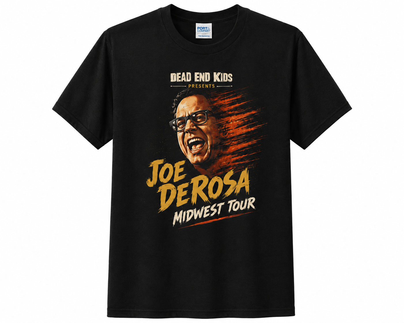 Joe DeRosa "Midwest Tour" Official Tour T-Shirt