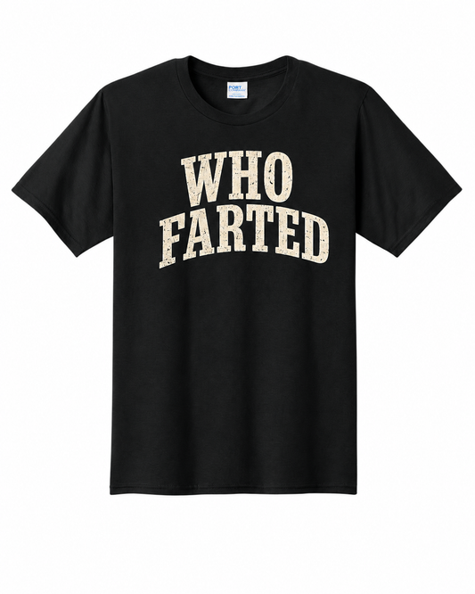3 Dudes No Cup “Who Farted” Tee – Official 3DNC Release