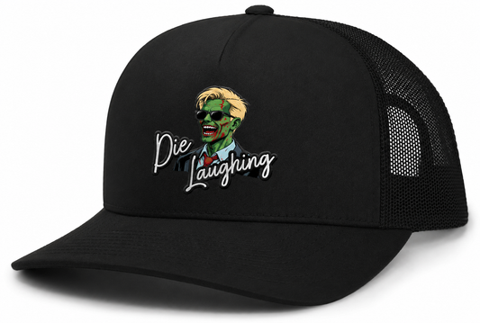 Die Laughing Comedy Mesh Back Trucker Hat – Pacific Headwear 105C