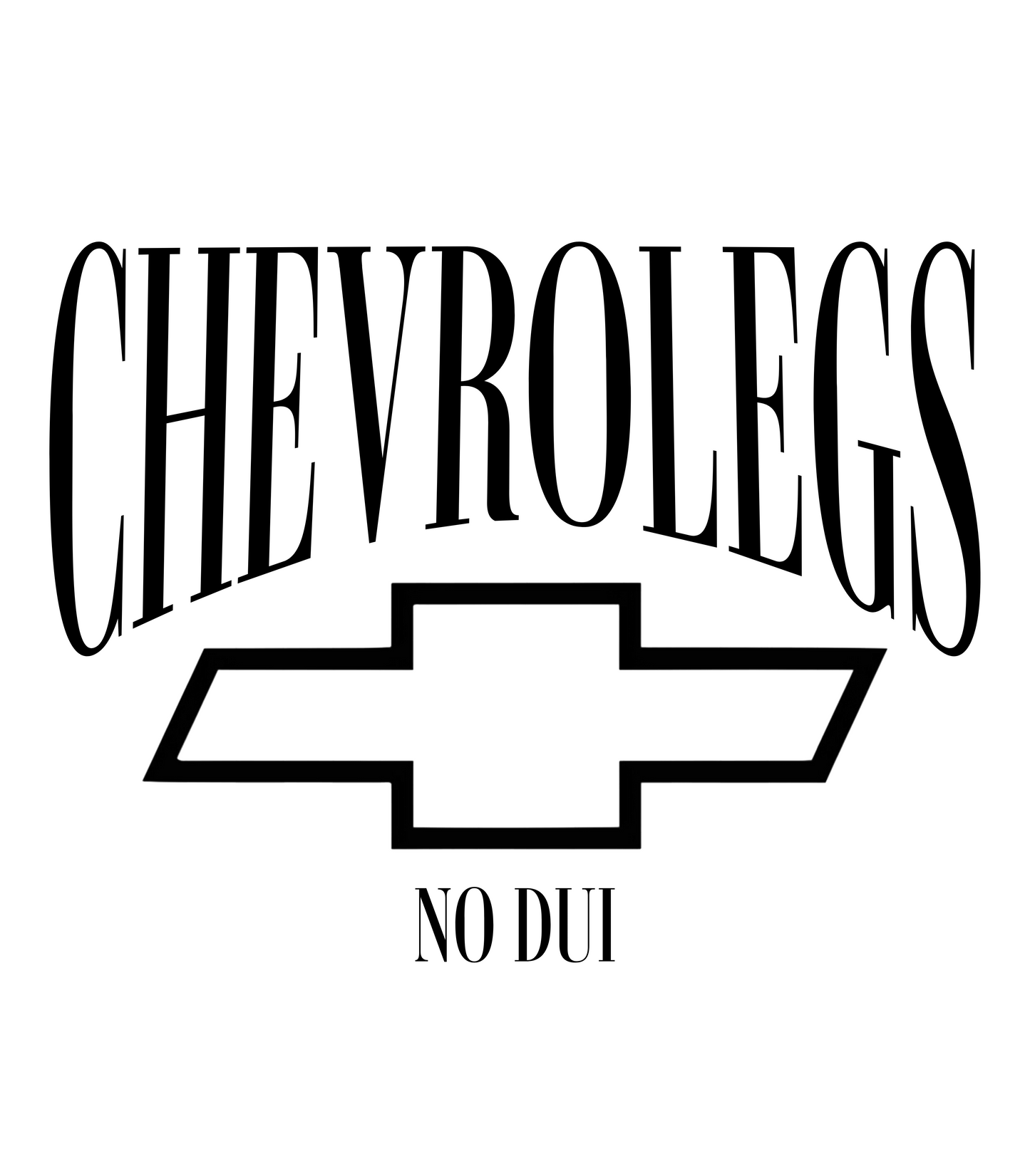 CHEVROLEGS W.ET. Works Every Time Podcast Inspired Parody T-Shirt