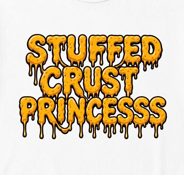 Stuffed Crust Princess Viral Video Bit Homage T-Shirt