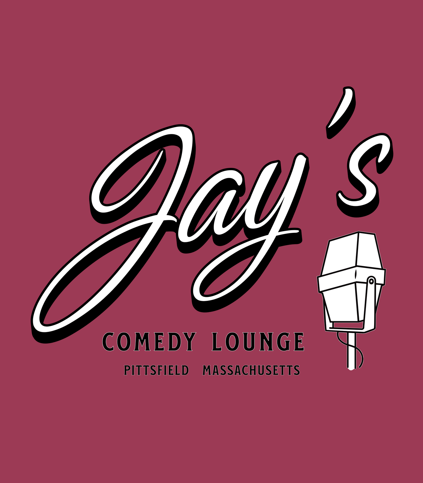 Jay's Comedy Lounge Pittsfield MA Inspired Vintage T-Shirt