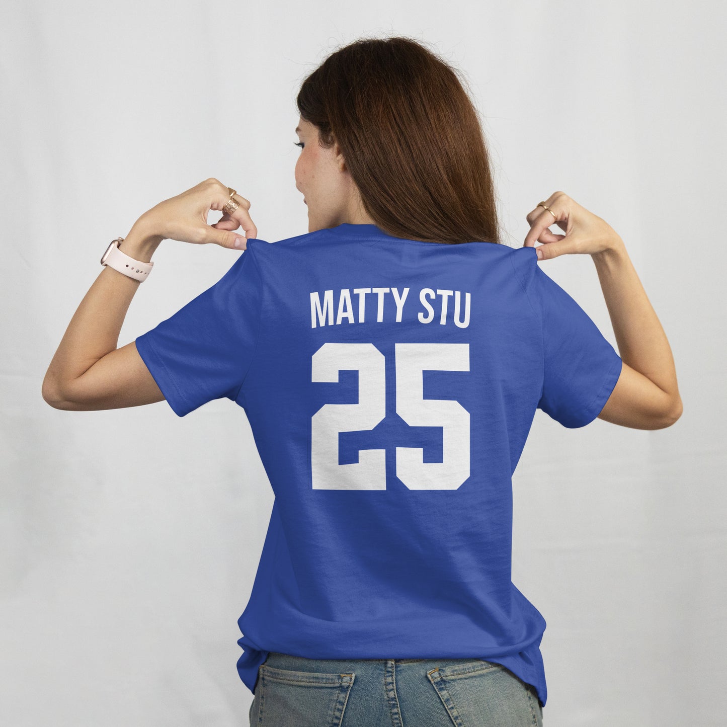 Matty Stu Los Angeles Dodgers Jersey Inspired Baseball Fan T-Shirt