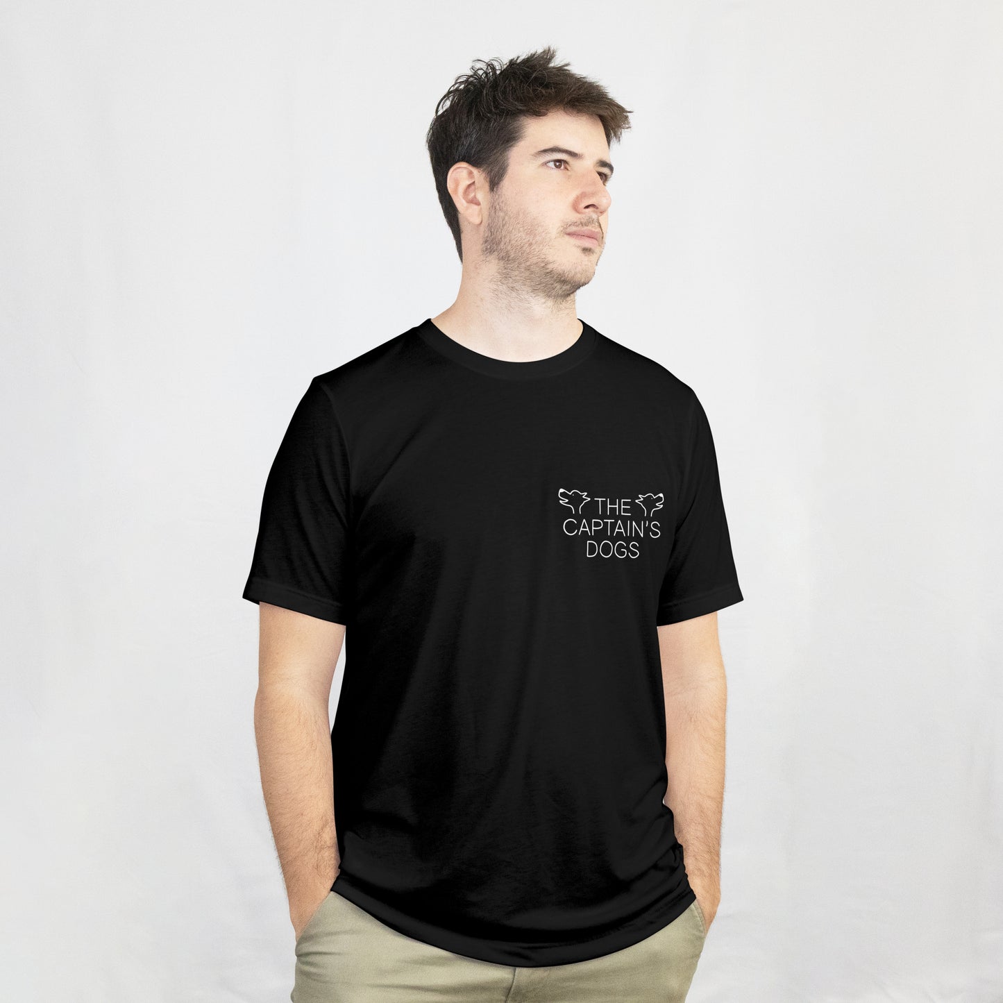 "Woof Woof" The Captains Dogs Podcast T-Shirt