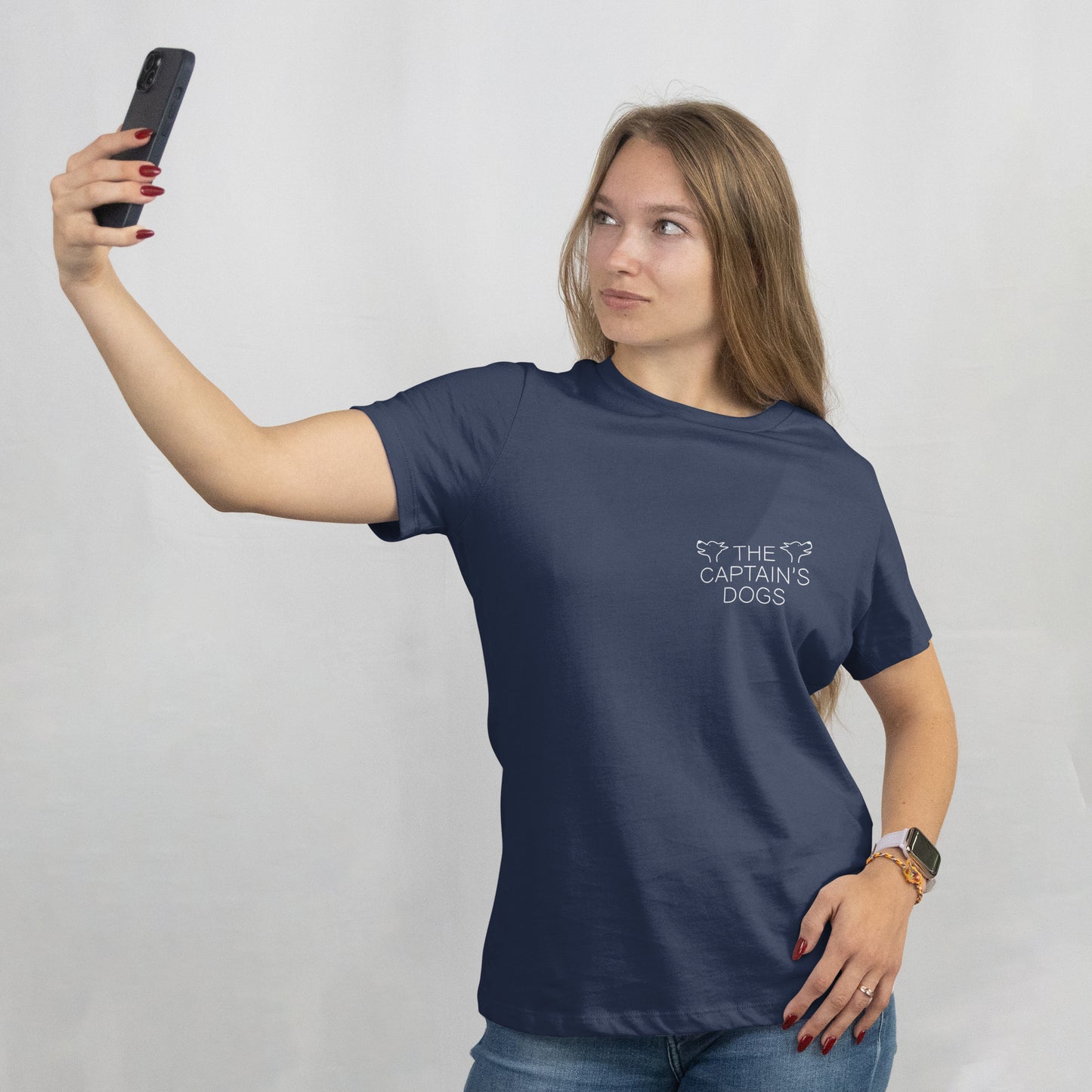 "Woof Woof" The Captains Dogs Podcast T-Shirt