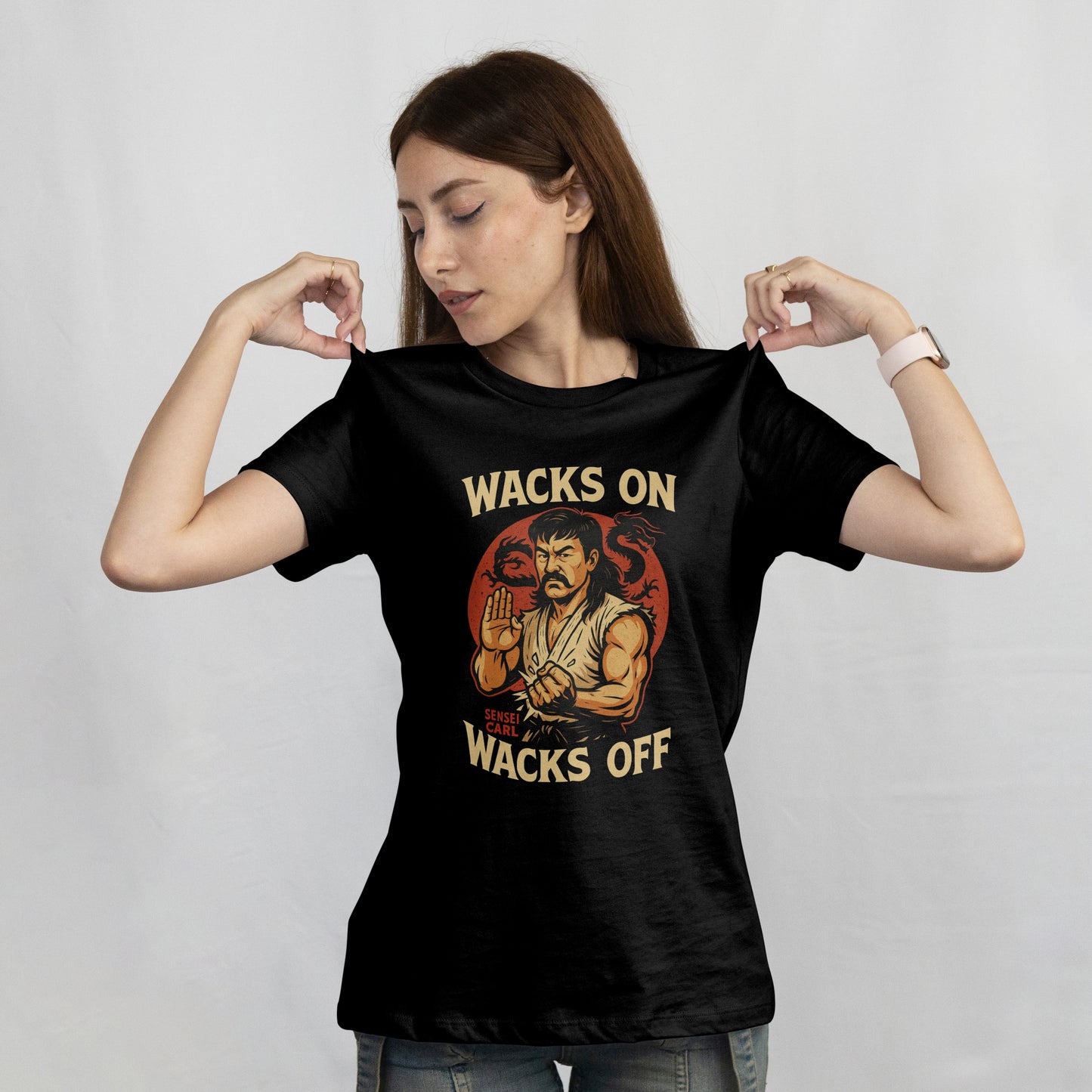 "Sensei Carl" Kung Fu Grip Master Michael Morgan Inspired T-Shirt