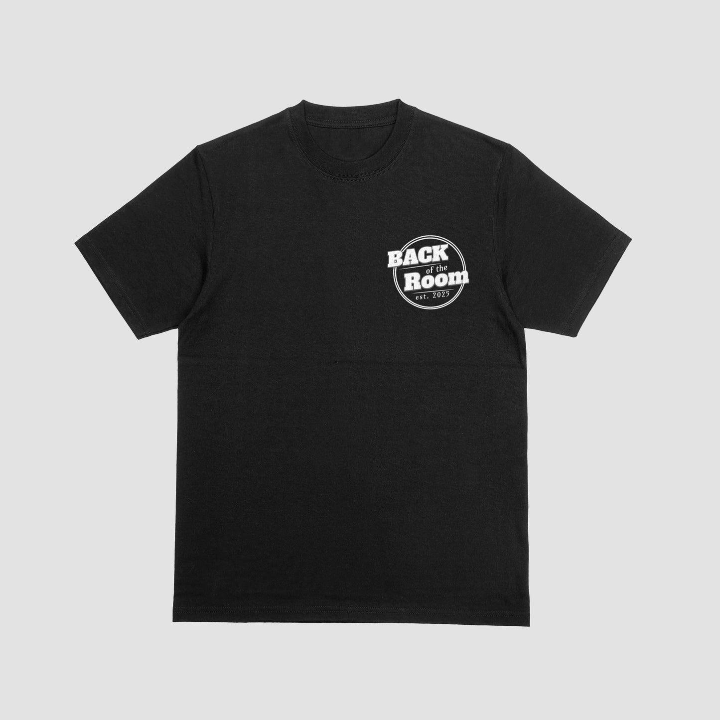 Back Of The Room Tees Original Logo Left Chest T-Shirt