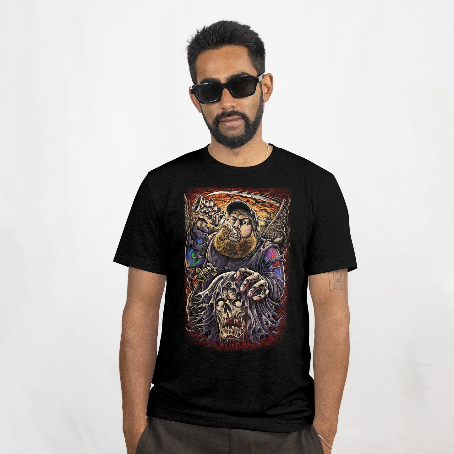 "Drink With Death" Peter Angelo Inspired T-Shirt