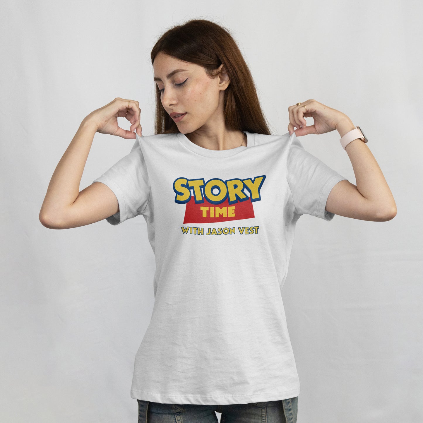 Story Time with Jason Vest – Official Logo T-Shirt