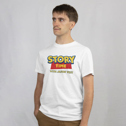 Story Time with Jason Vest – Official Logo T-Shirt
