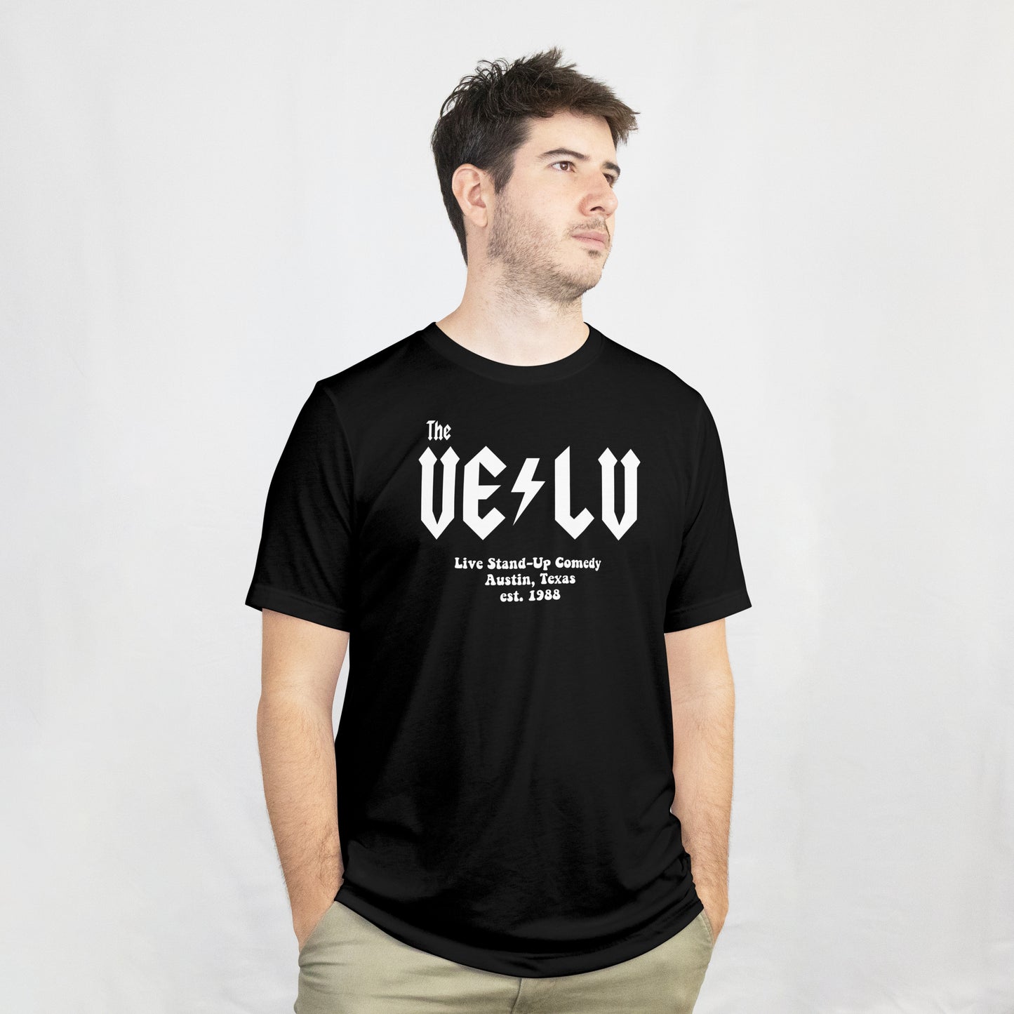 The Velveeta Room VE/LV Back in Black Homage T-Shirt