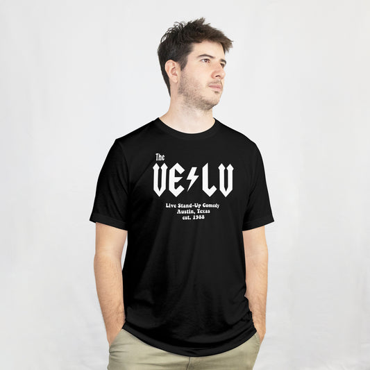 The Velveeta Room VE/LV Back in Black Homage T-Shirt