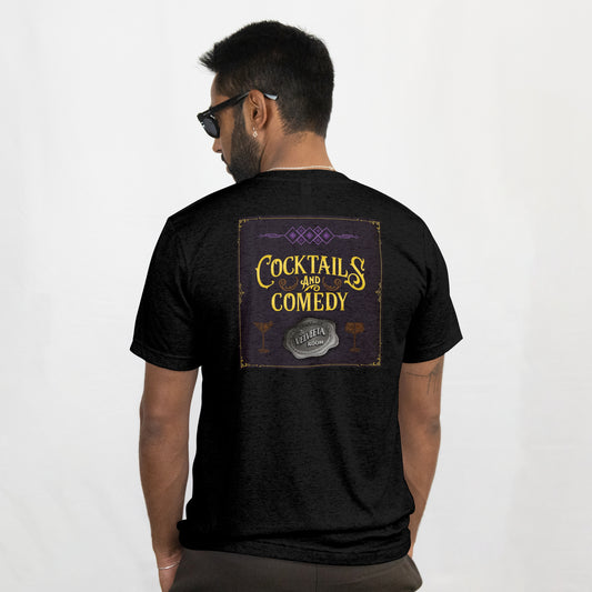 The Velveeta Room "Comedy and Cocktails" Logo T-Shirt