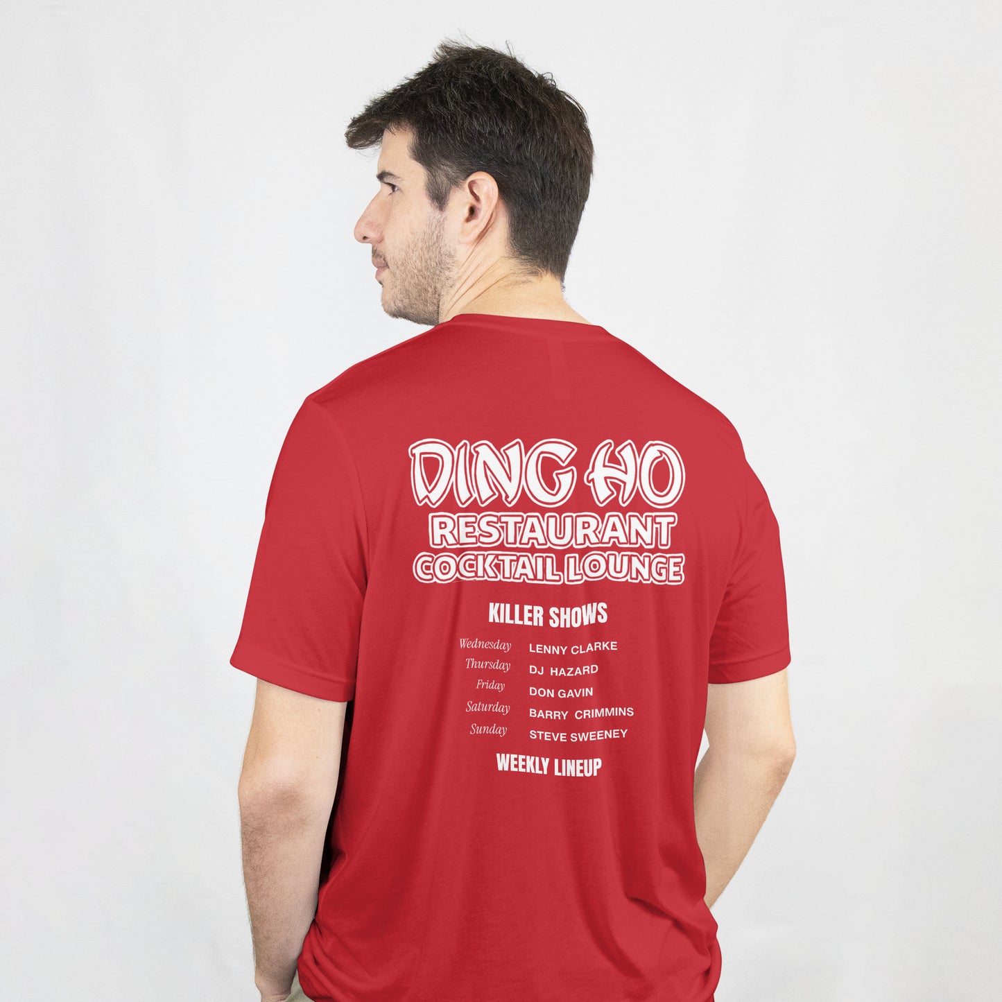 Ding-Ho Killer Shows Weekly Lineup of Boston Legends T-Shirt