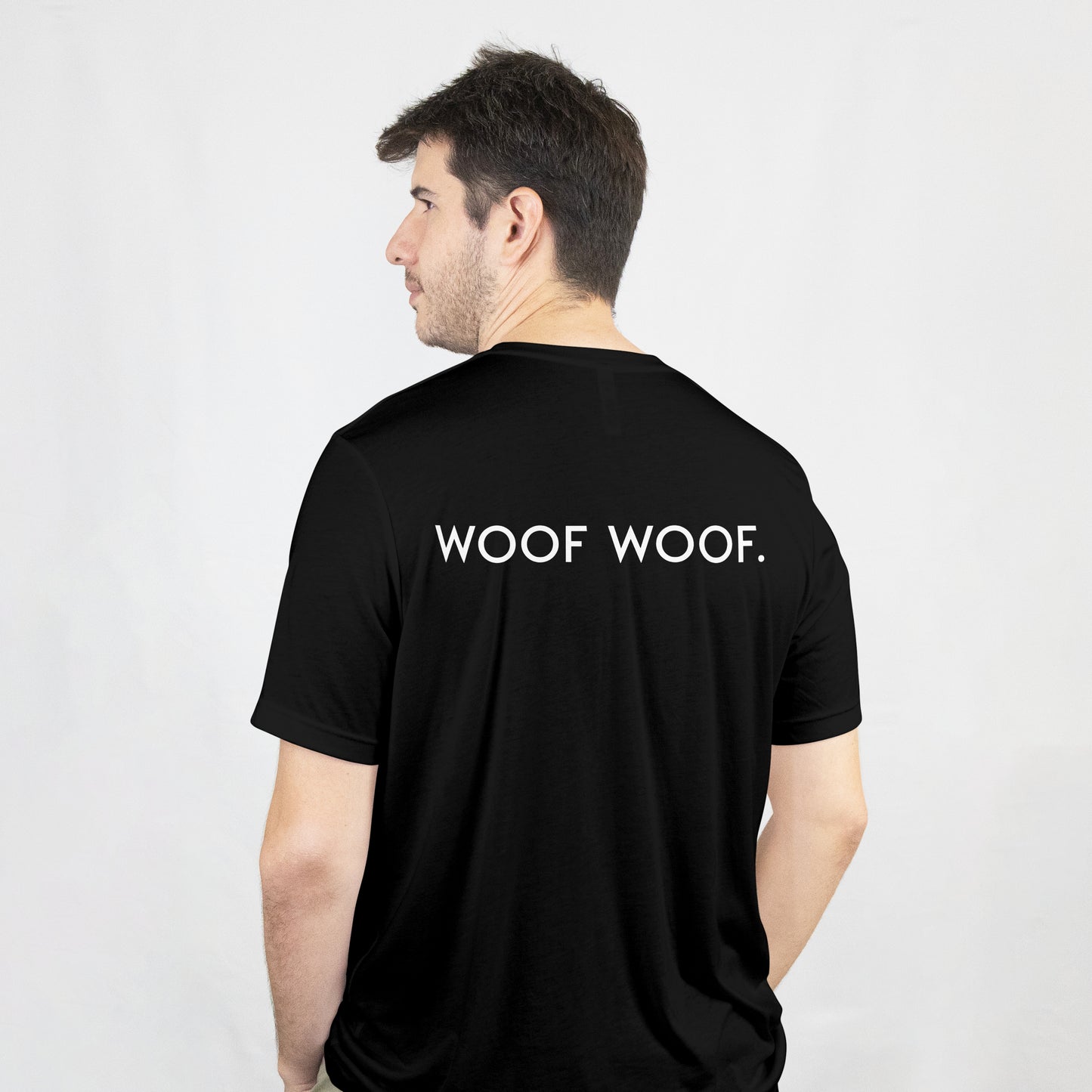 "Woof Woof" The Captains Dogs Podcast T-Shirt