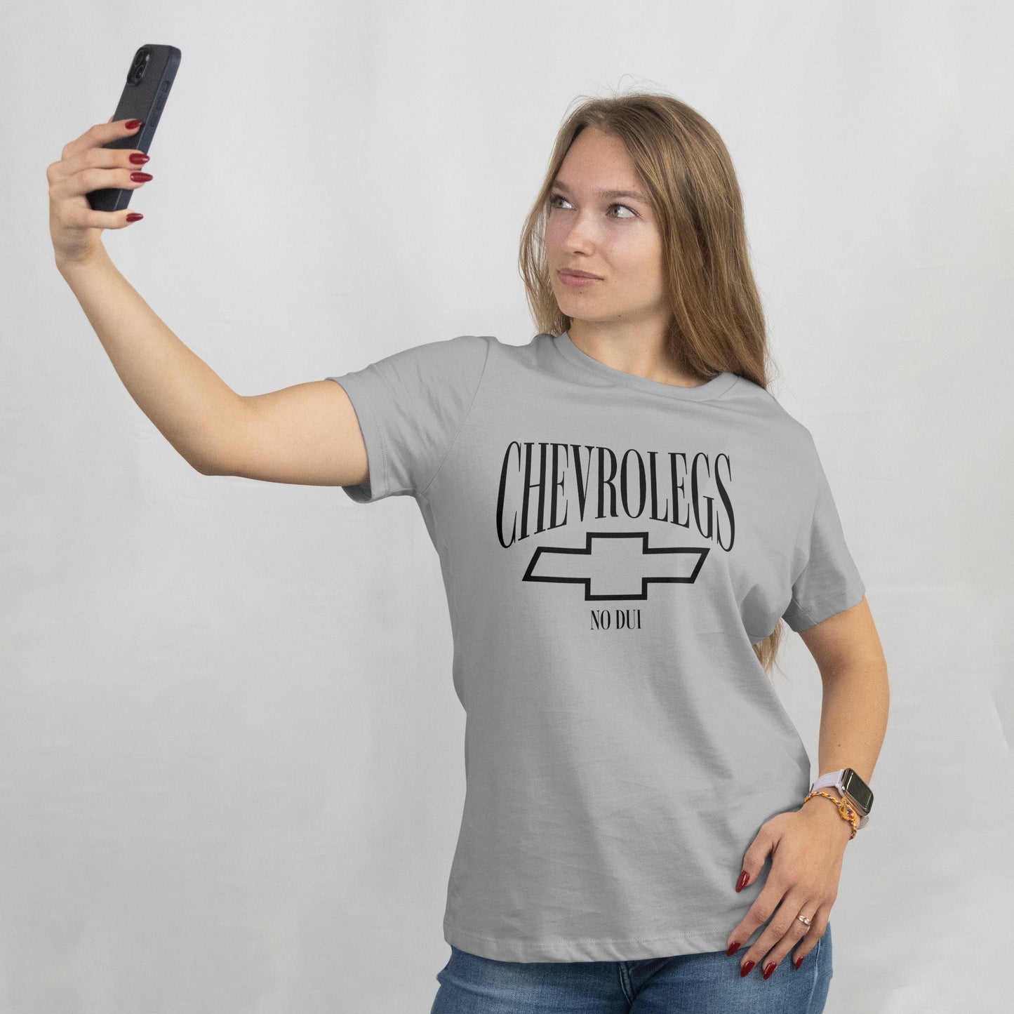CHEVROLEGS W.ET. Works Every Time Podcast Inspired Parody T-Shirt