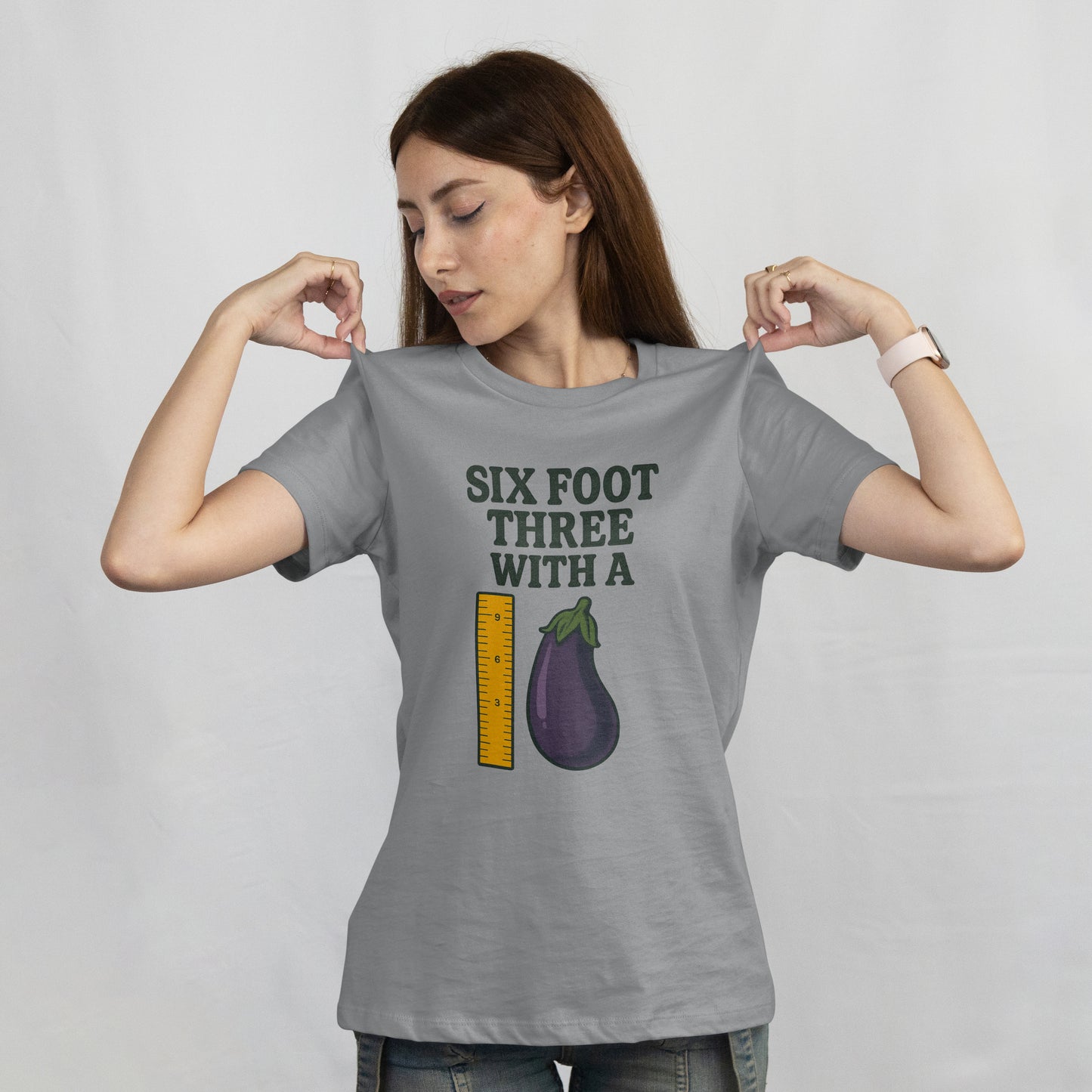 "Six Foot Three With A..." Phillip Garcia WTF Inspired T-Shirt