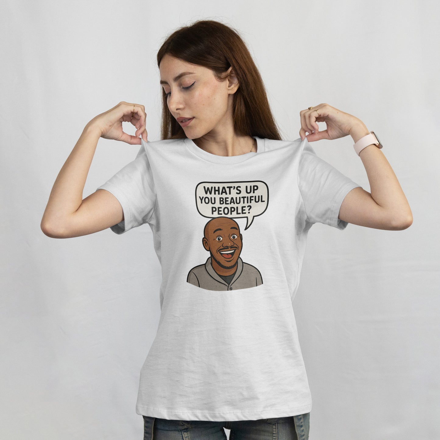 "What's Up You Beautiful People?" Yoshee Inspired T-Shirt