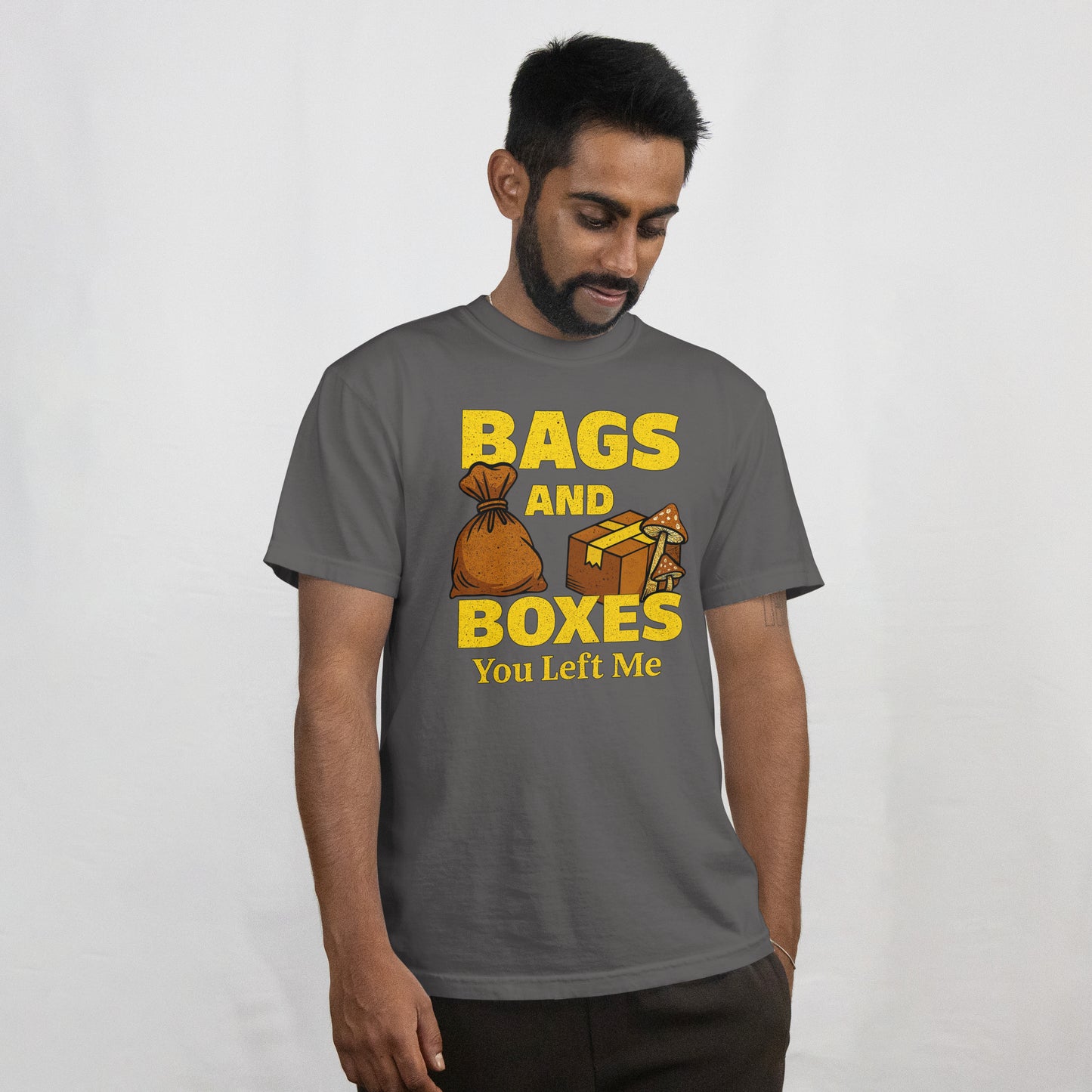 Bags and Boxes Jay Legend Song Inspired T-Shirt