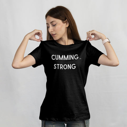 "Cumming Strong" Ryan Schrilla Georgia Inspired T-Shirt