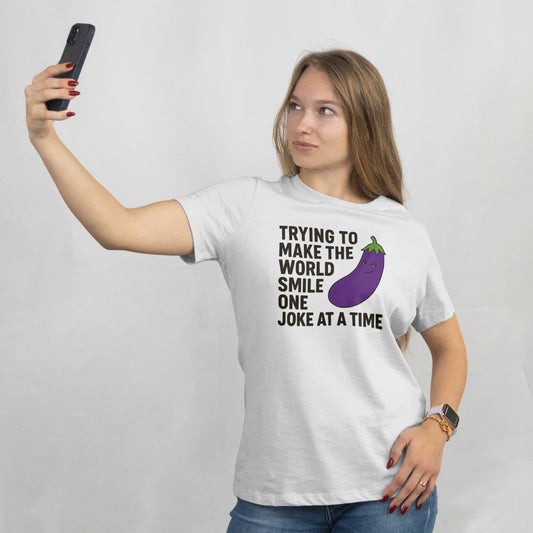 "Eggplant One Joke at a Time" Gus Horn Inspired T-Shirt