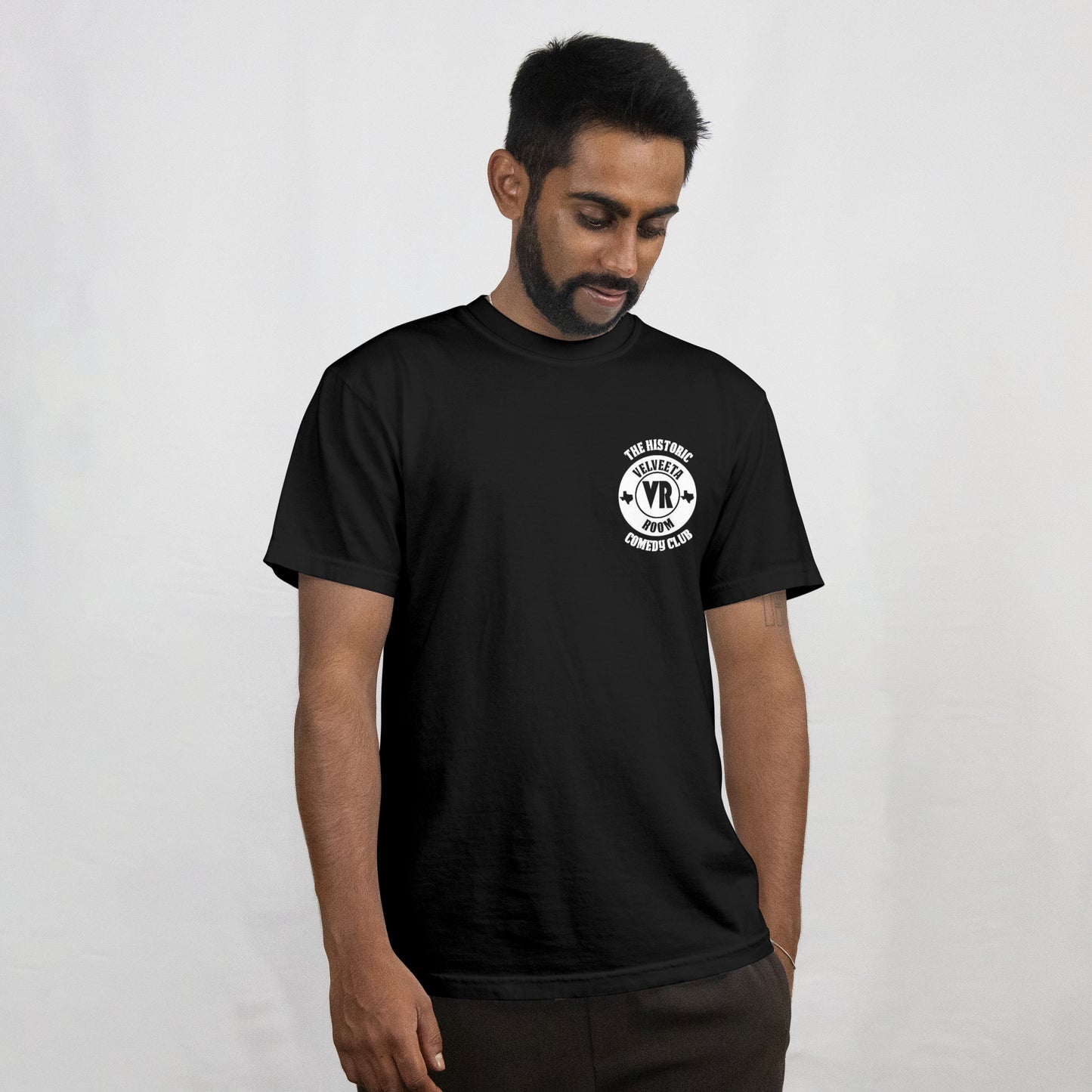 "Coctails and Comedy" The Velveeta Room T-Shirt