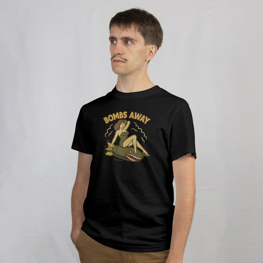 Jason Vest – Bombs Away Pinup Style T-Shirt