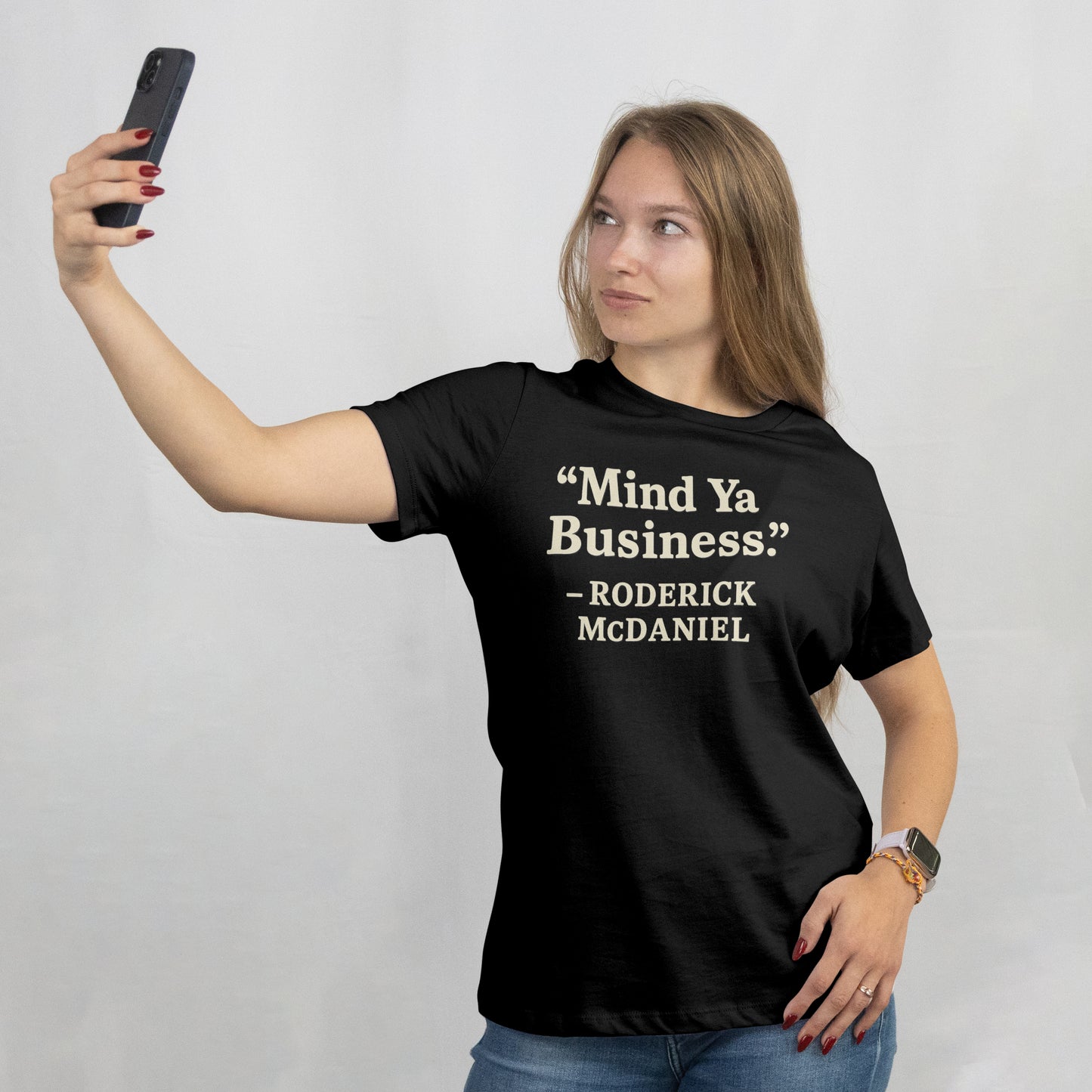“None of My Business” Roderick McDaniel T-Shirt