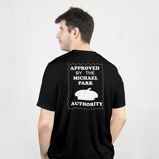The Velveeta Room "Approved by the Michael Park Authority" Logo T-Shirt