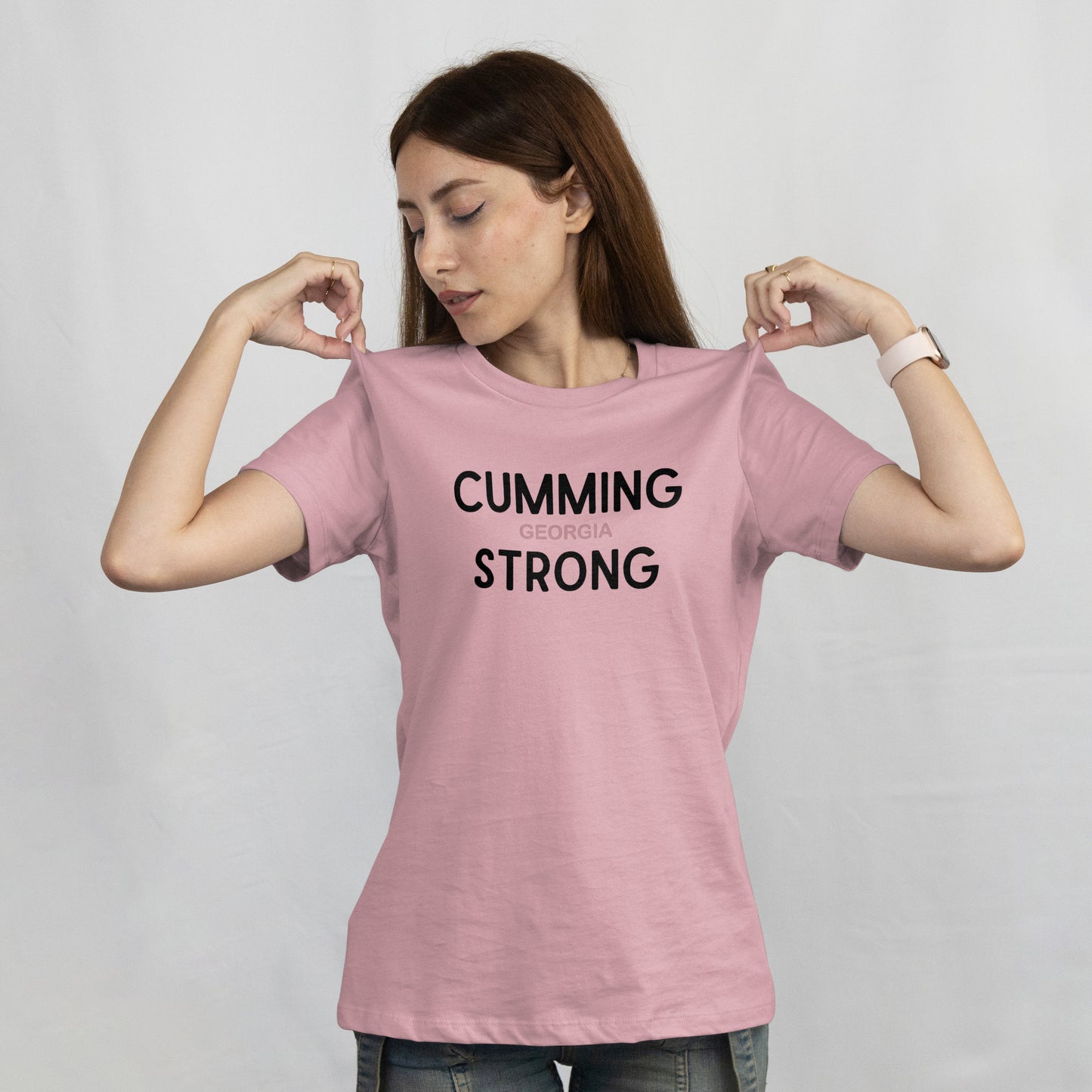"Cumming Strong" Ryan Schrilla Georgia Inspired T-Shirt