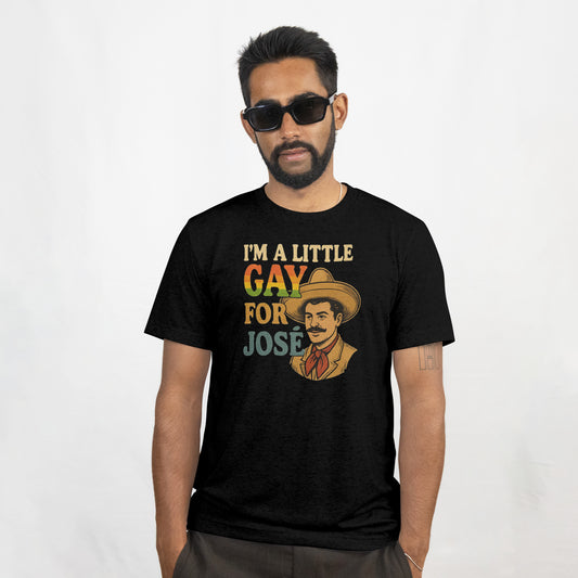 "I'm A Little Gay For Jose" Jason Vest T-Shirt