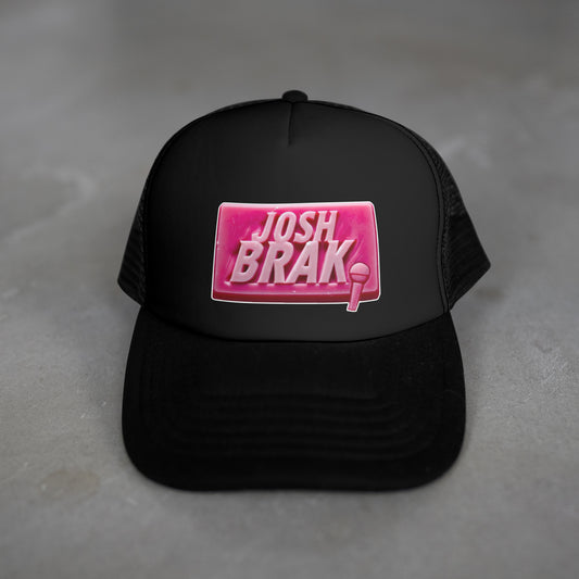 Josh Brak Mic and Soap Logo Mesh Back Trucker Cap