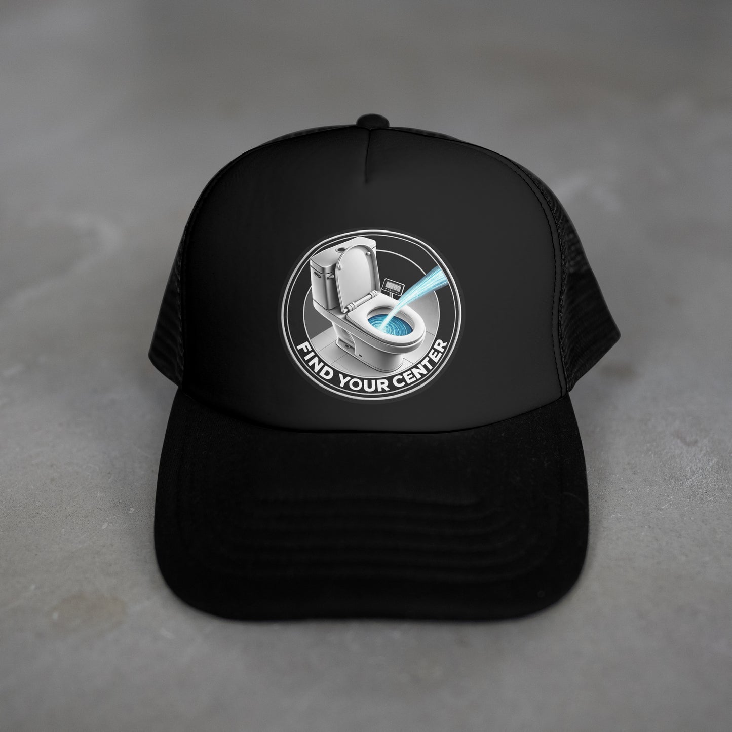 Josh Brak Find Your Center Toilet Hat
