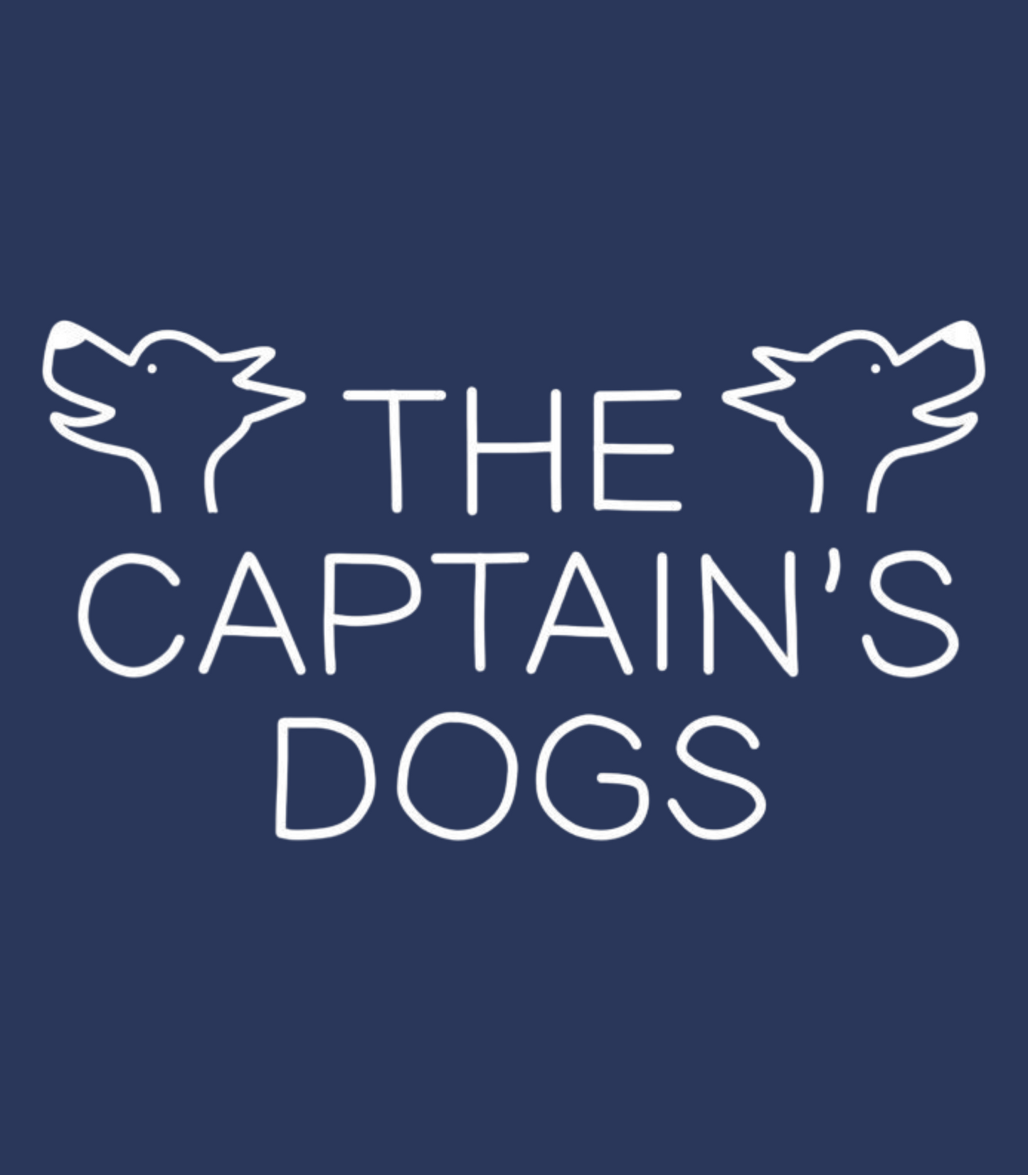 "The Captain's Dogs" Podcast Official Mesh Snapback Trucker Hat