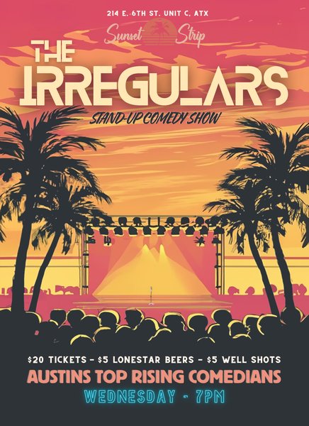 Sunset Strip ATX The Irregulars T-Shirt