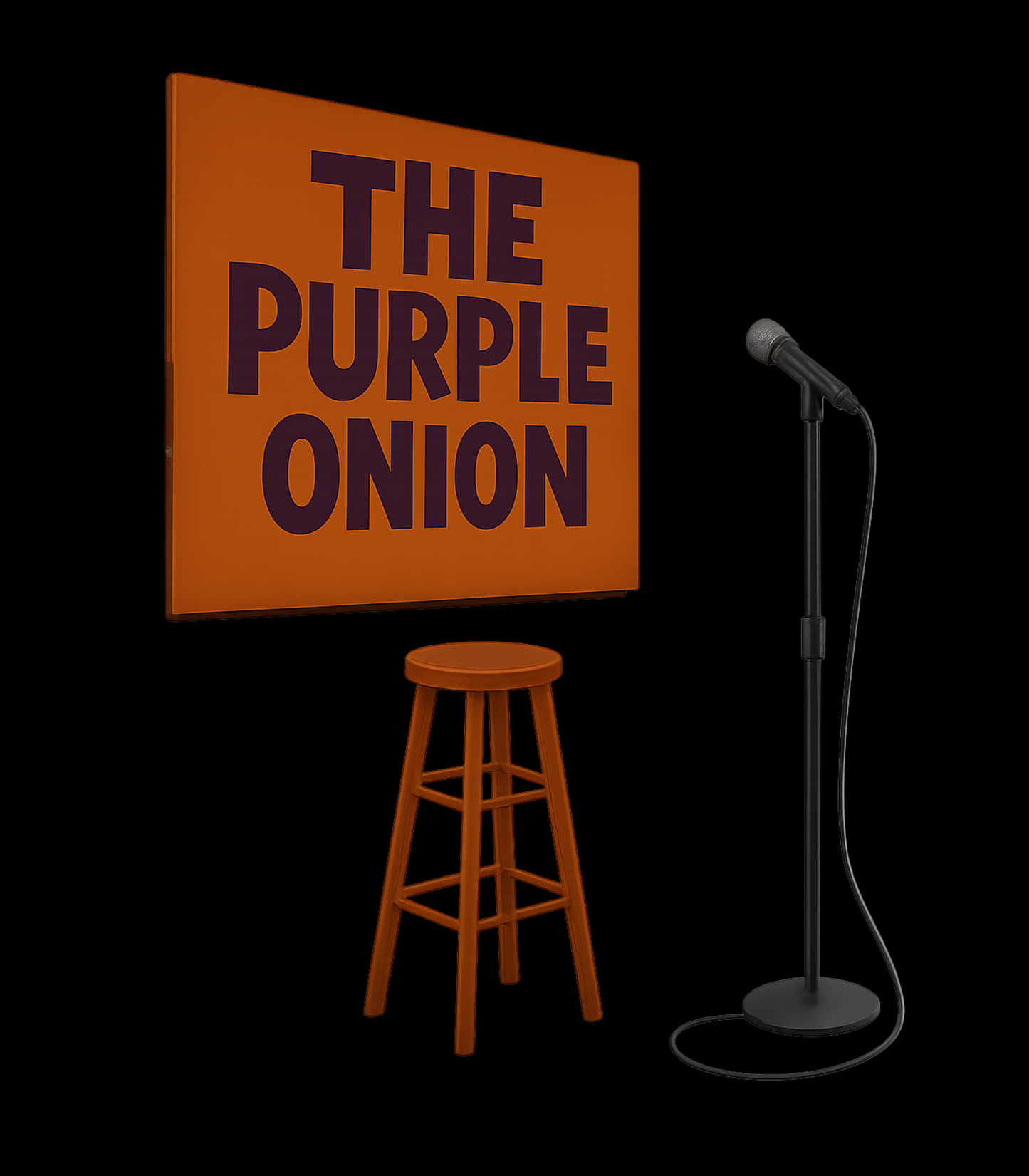 The Purple Onion Comedy Club San Francisco Inspired Vintage T-Shirt