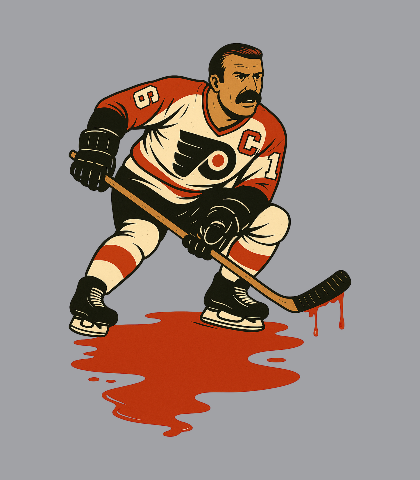 Ryan Shaner Phillidelphia Flyers Hockey Goon Inspired T-Shirt