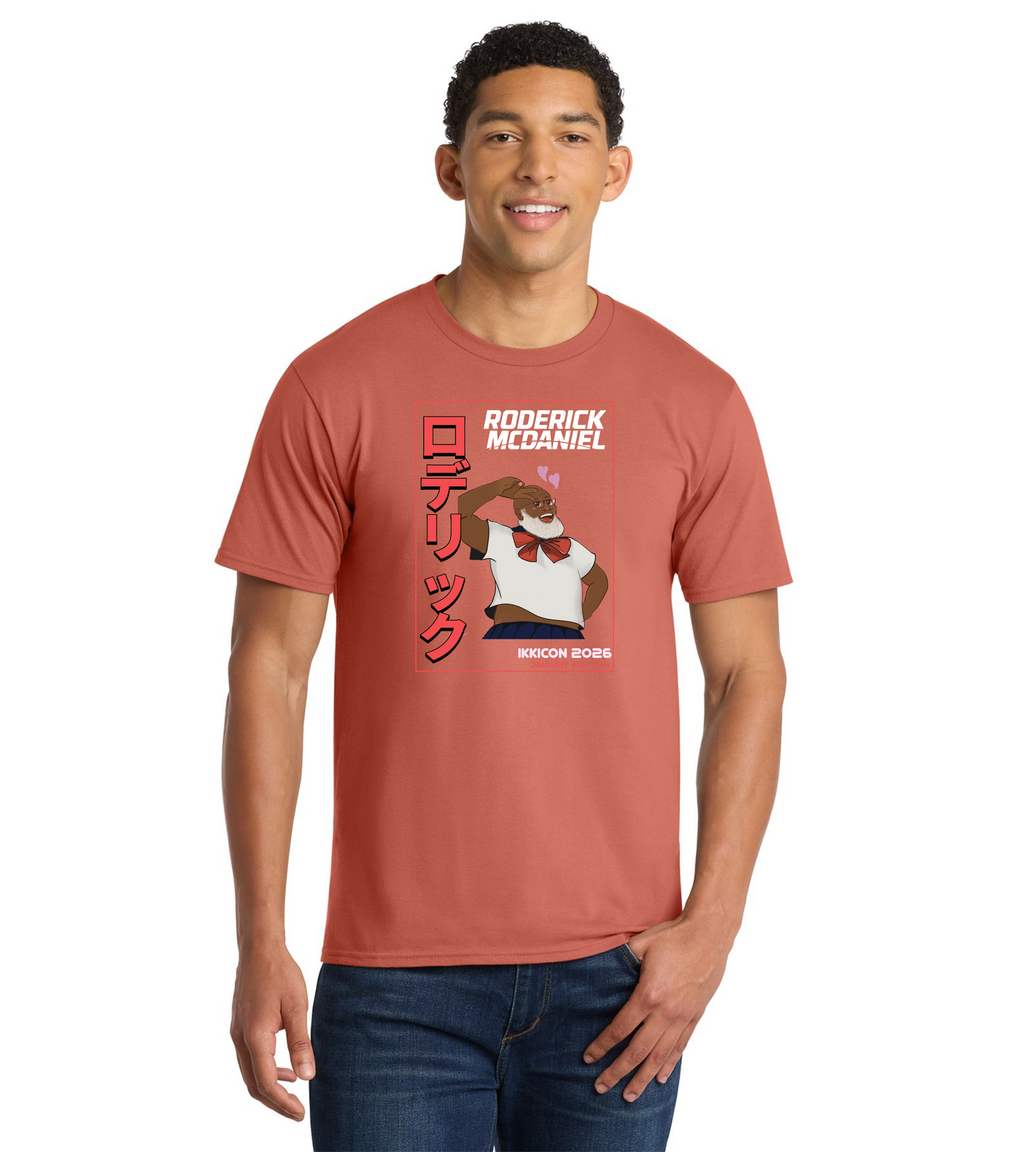 "Sailor Silky" Ikkicon 2026 Roderick McDaniel Coach Silky T-Shirt