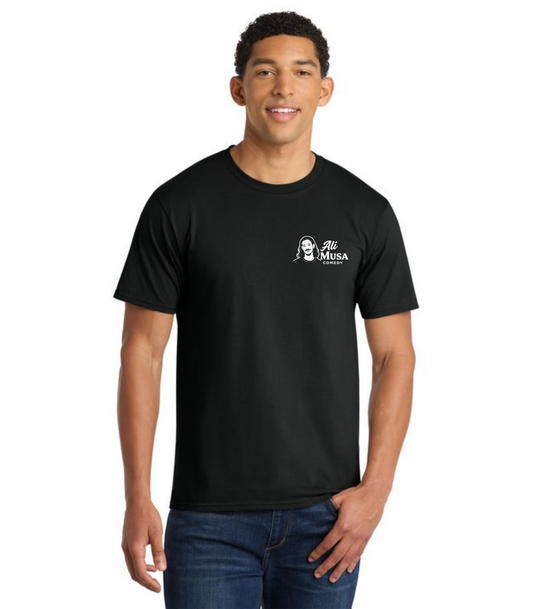 Ali Musa Comedy Left Chest Logo T-Shirt