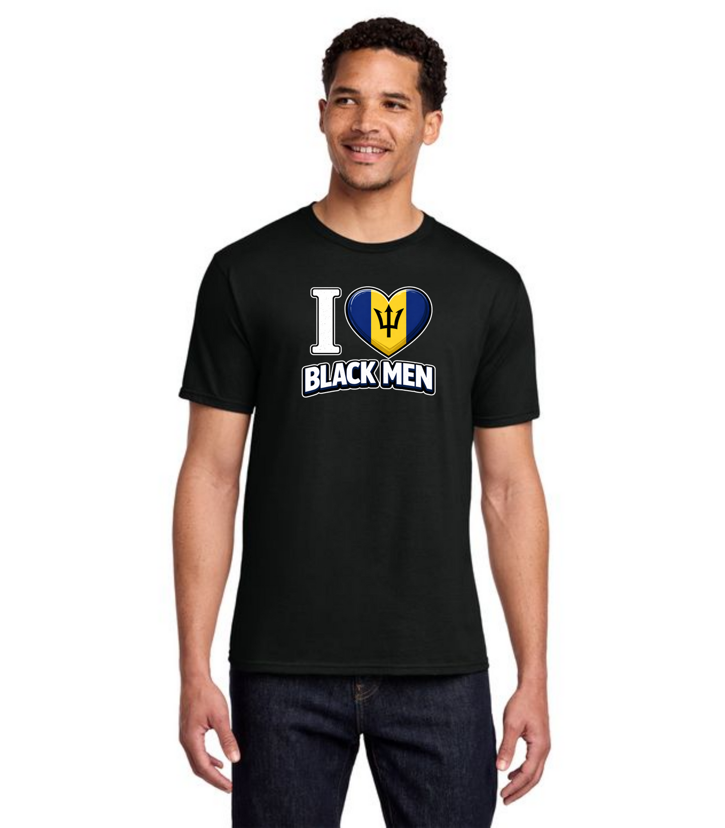 Dylan Walker Comedy "I Heart Black Men" Barbados T-Shirt
