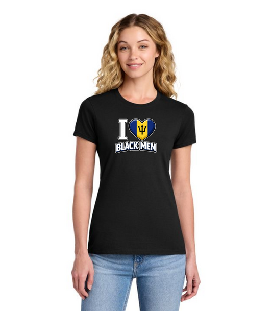 Dylan Walker Comedy "I Heart Black Men" Barbados T-Shirt