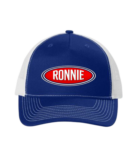 "Ronnie" Dupont Nascar Parody Ronnie Rohrbeck Hat