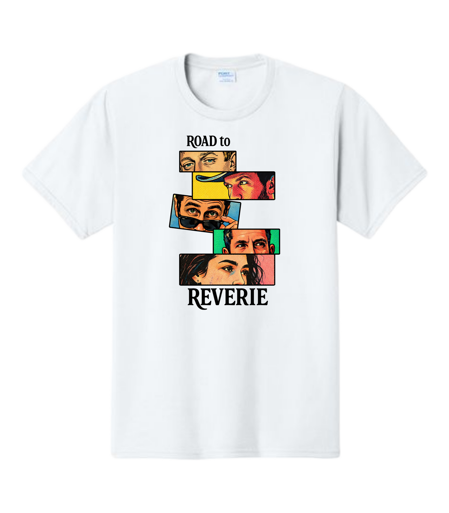 Road To Reverie Colorful Panels Comic Style T-Shirt
