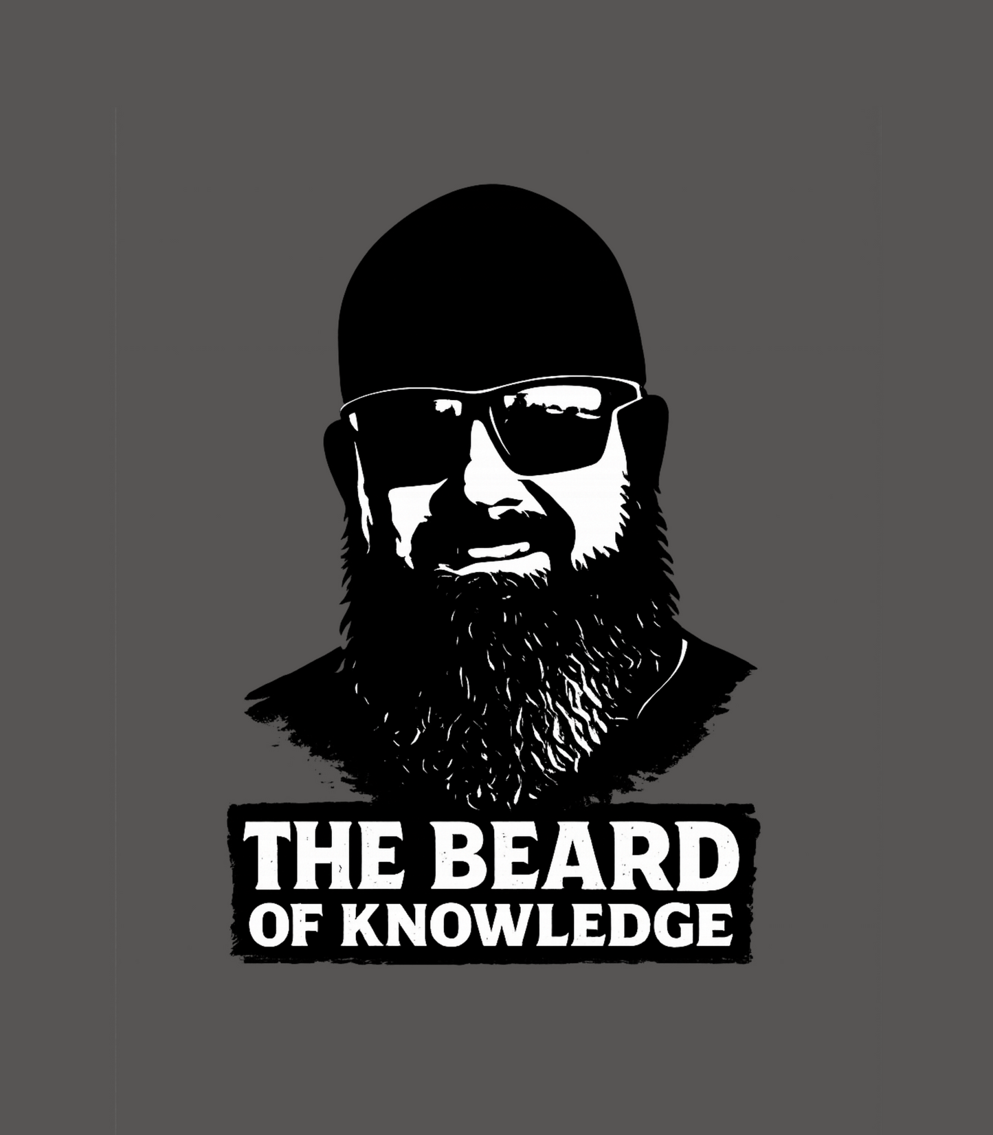"The Beard Of Knowledge" 3 Dudes No Cup Podcast 3DNC T-Shirt