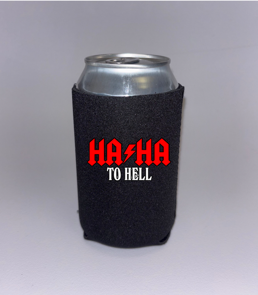 HA/HA To Hell Tina Youkhana Drink Can Hugger