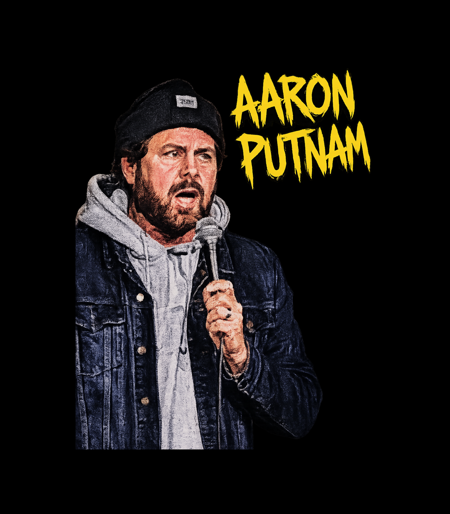Aaron Putnam Punk Rock Poster Style T-Shirt