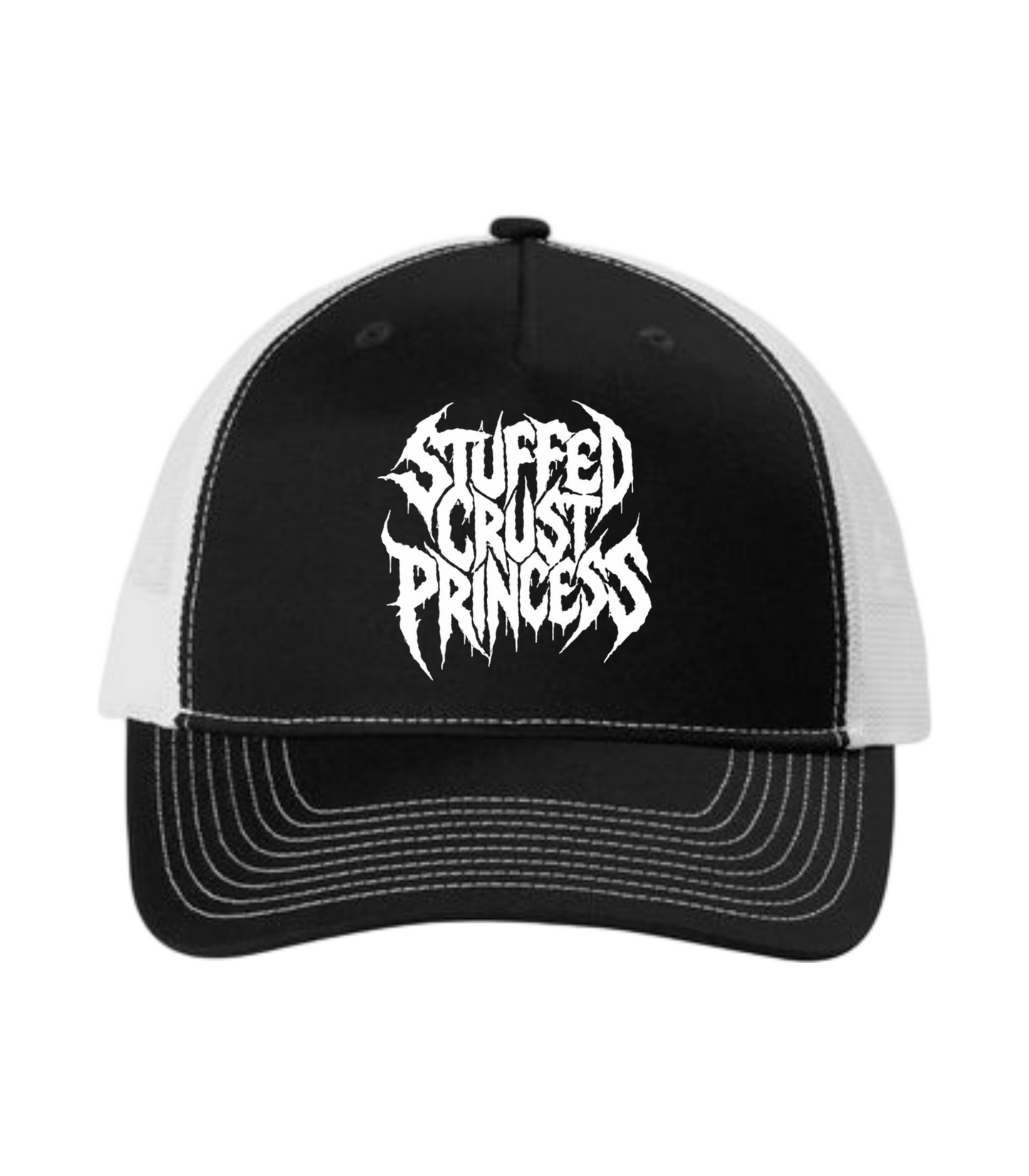 Stuffed Crust Princess Viral Comedy Bit Metal Homage Tony Casillas Hat